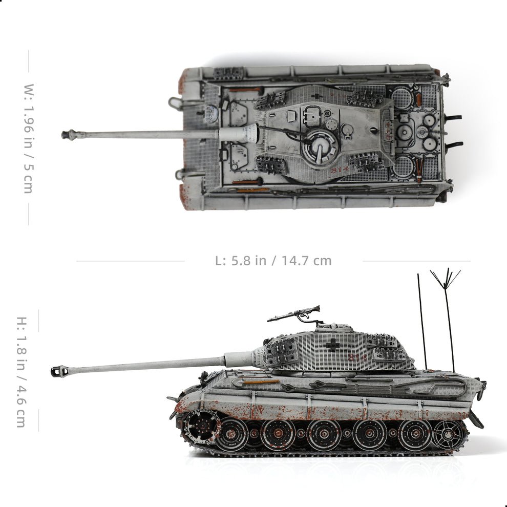 Tiger II(King Tiger), 1:72, TRM004 - HotBlood Model - BB Hobby Models Hub