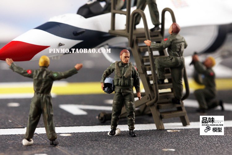 GC002 NATO Air Force Ground Crew 7-Figure Set - Figures - BB Hobby Models Hub