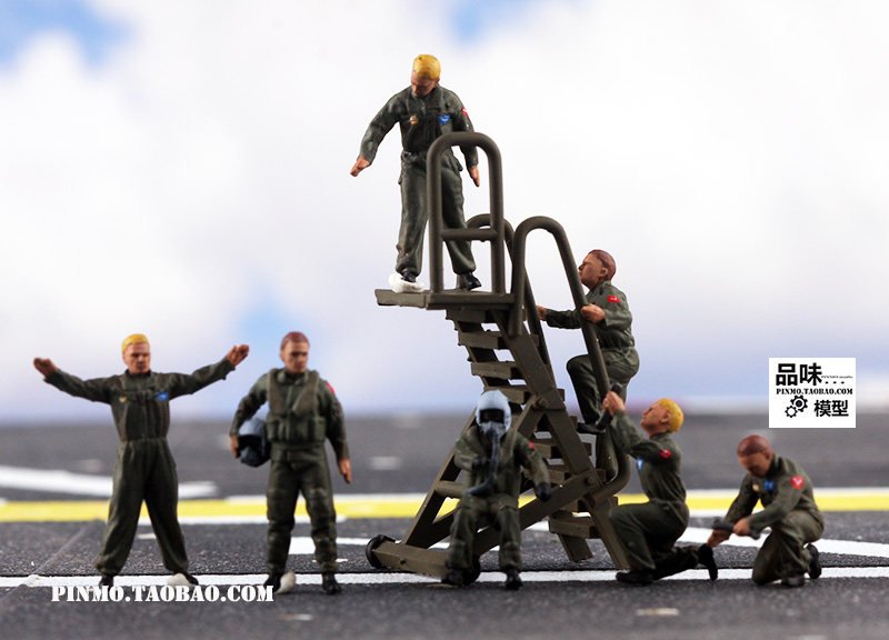 GC002 NATO Air Force Ground Crew 7-Figure Set - Figures - BB Hobby Models Hub