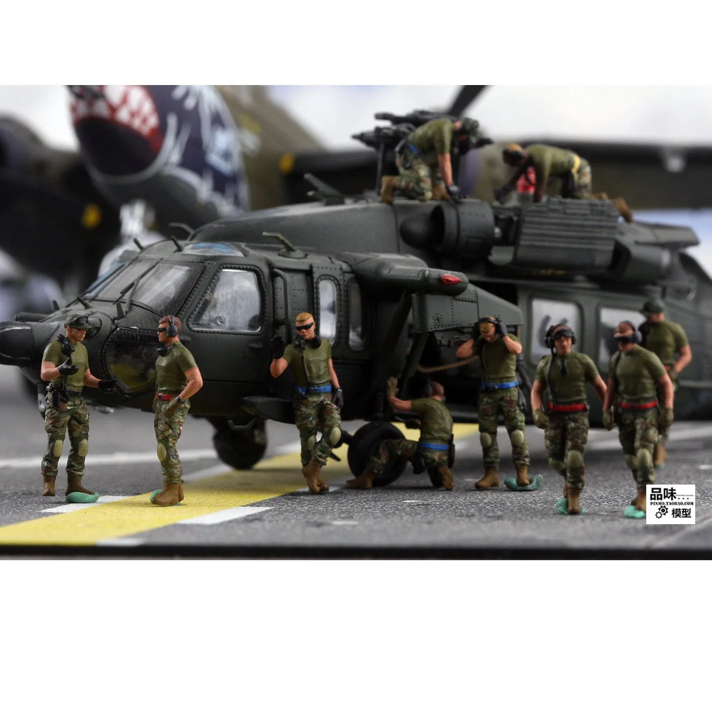 US Air Force Maintenance Ground Crew 10-Figure Set - Figures - BB Hobby Models Hub
