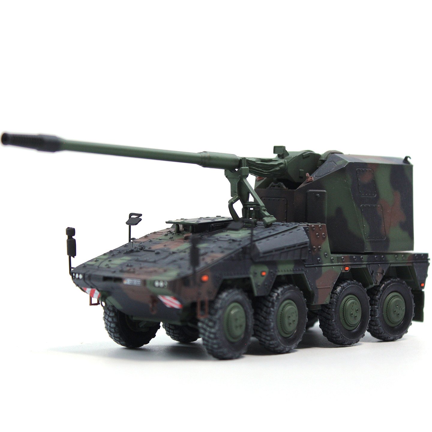 Panzerkampf 12253PA German Boxer 155mm Self-Propelled Howitzer, NATO Tri-Color Camouflage - Panzerkampf - BB Hobby Models Hub
