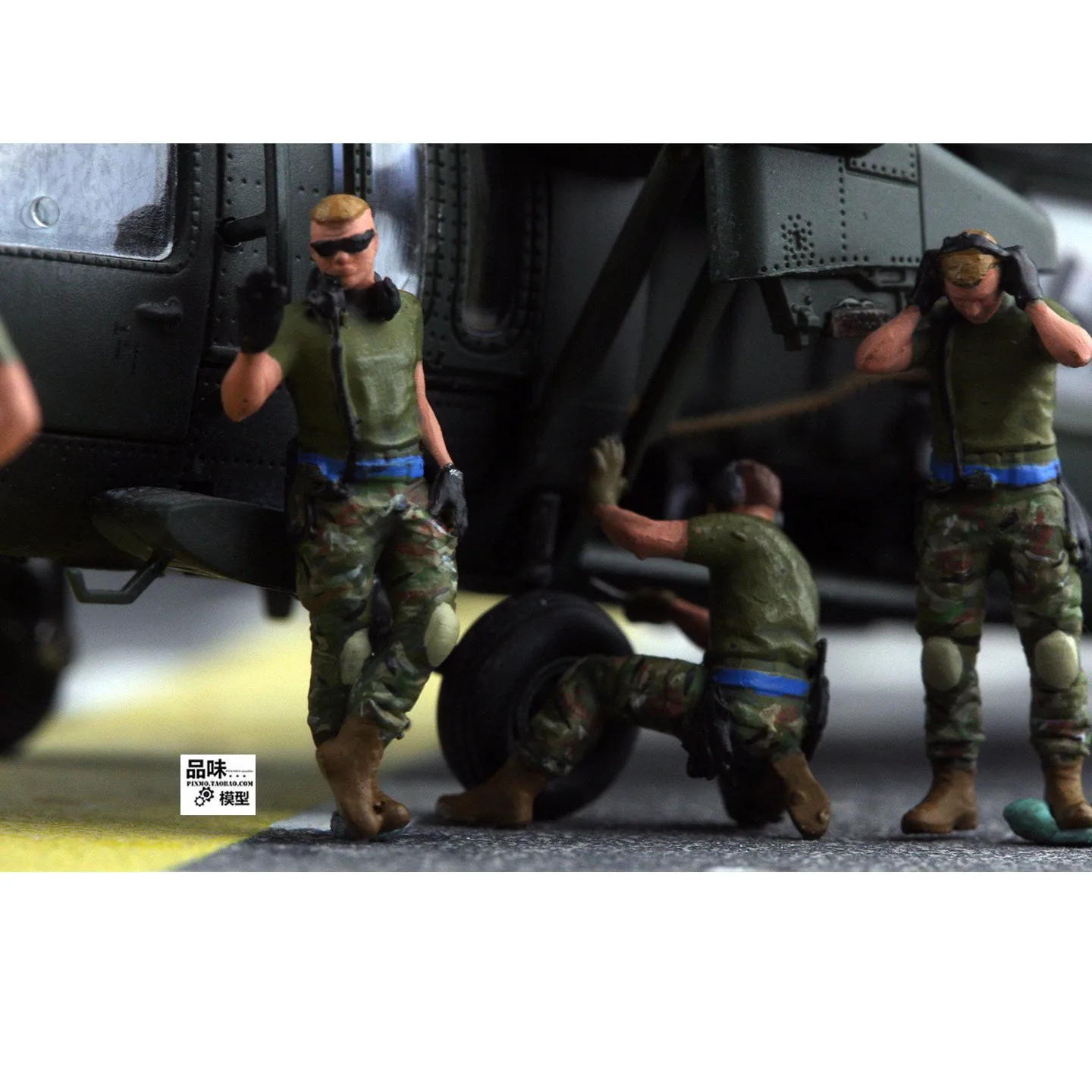 US Air Force Maintenance Ground Crew 10-Figure Set - Figures - BB Hobby Models Hub