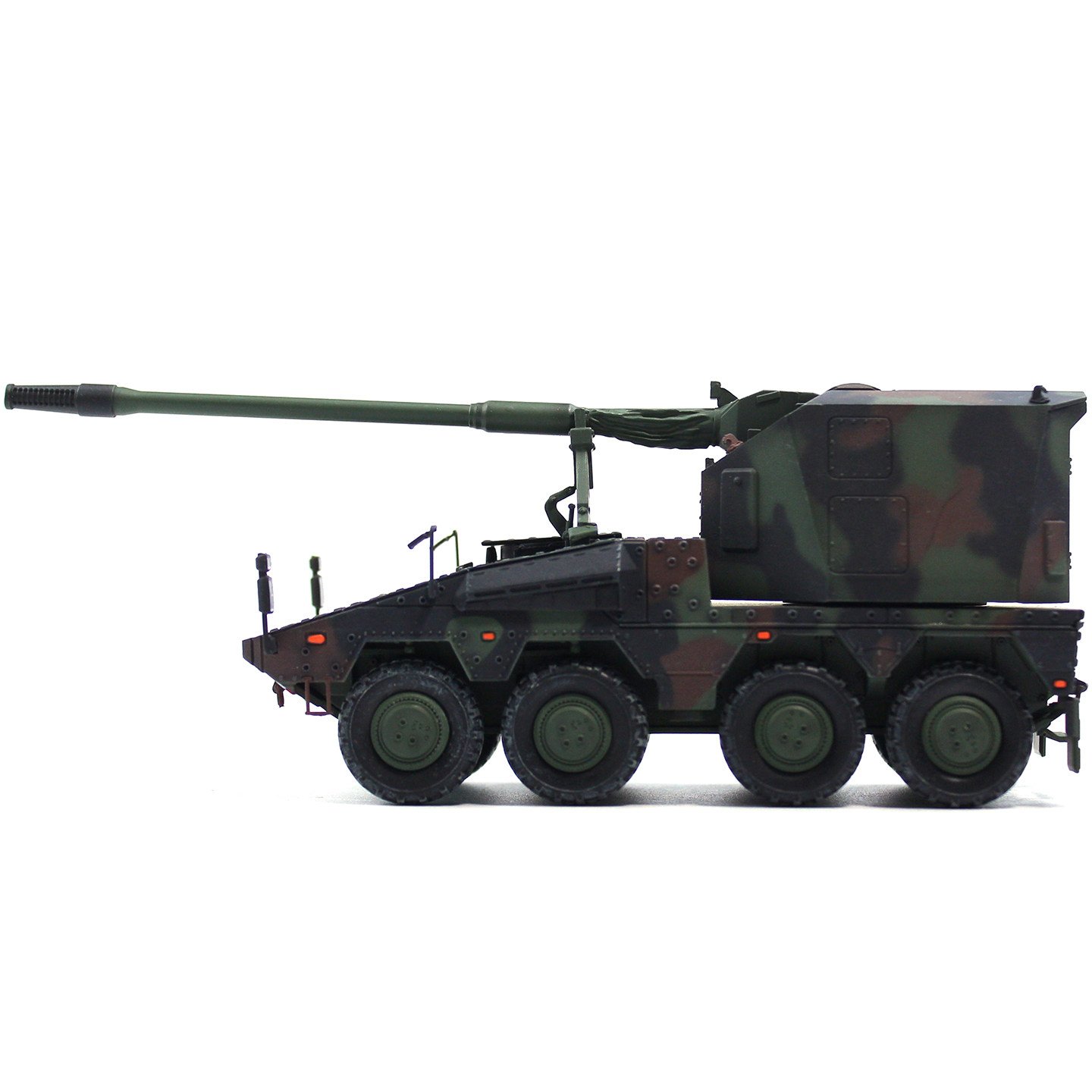 Panzerkampf 12253PA German Boxer 155mm Self-Propelled Howitzer, NATO Tri-Color Camouflage - Panzerkampf - BB Hobby Models Hub