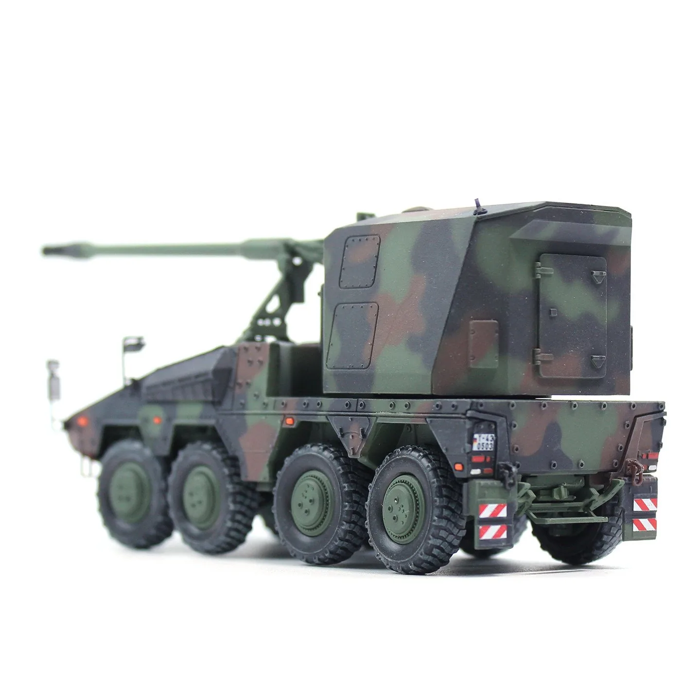 Panzerkampf 12253PA German Boxer 155mm Self-Propelled Howitzer, NATO Tri-Color Camouflage - Panzerkampf - BB Hobby Models Hub