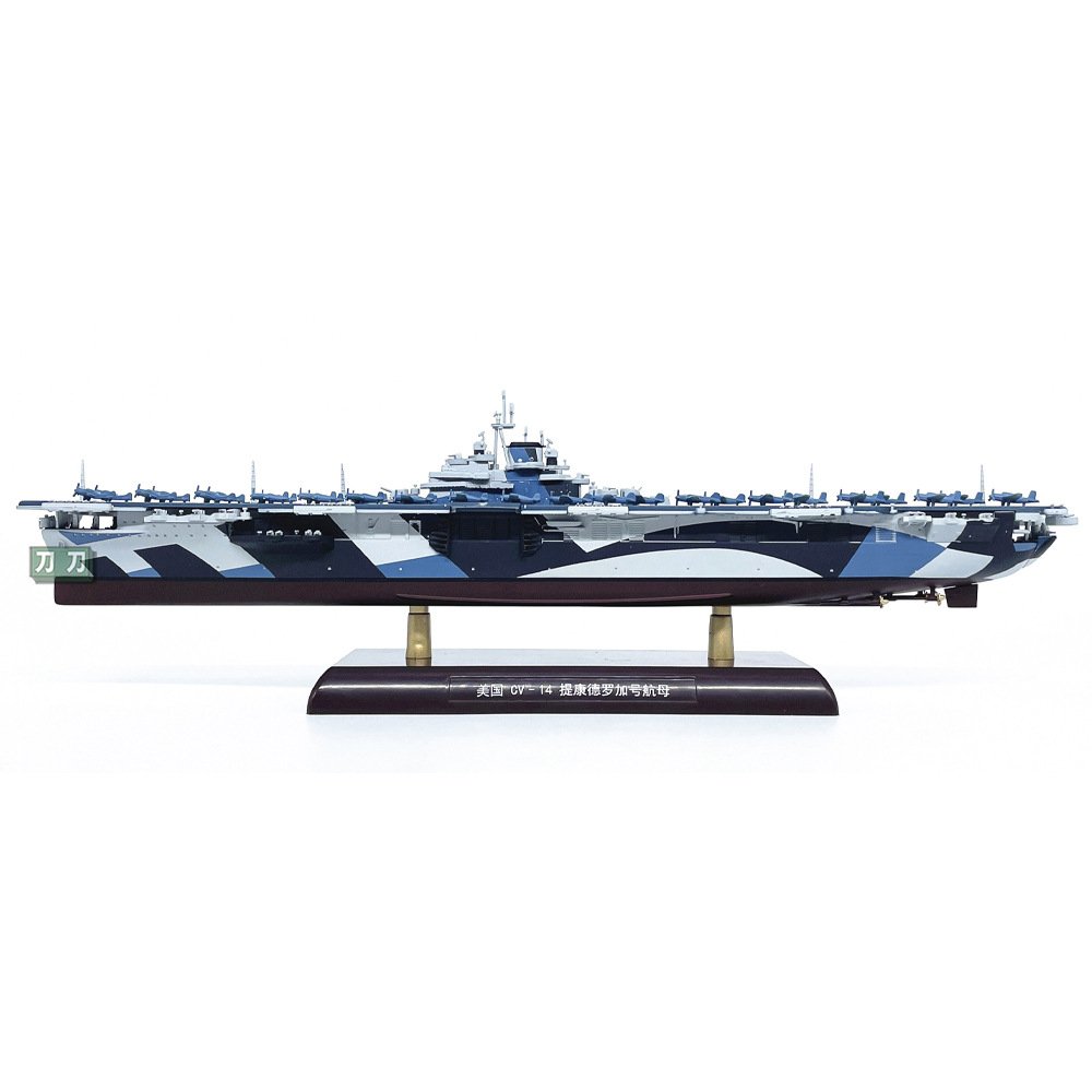 US CV-14 Ticonderoga Aircraft Carrier(30 Aircraft),1:1000 - JiangWuTang - BB Hobby Models Hub
