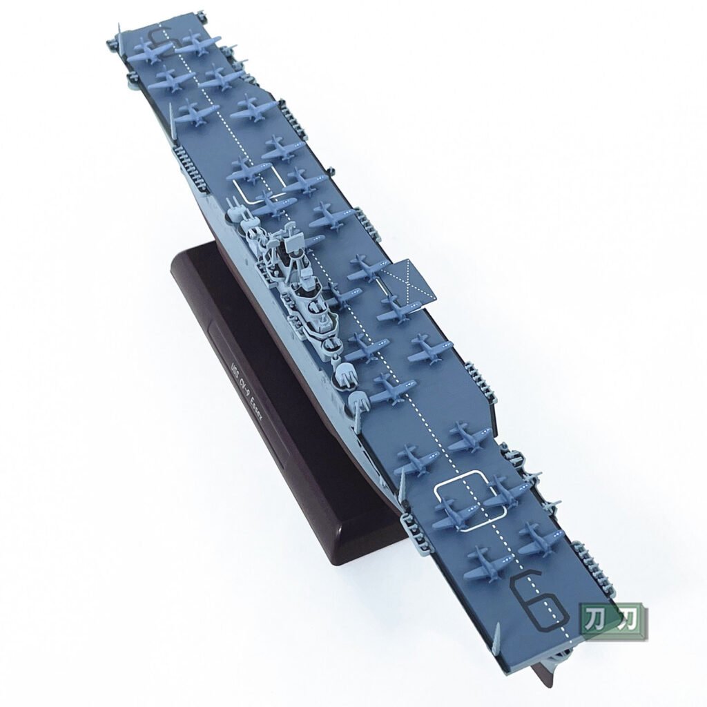 US CV-9 Essex-class Aircraft Carrier (30 Aircraft),1:1000 - JiangWuTang - BB Hobby Models Hub