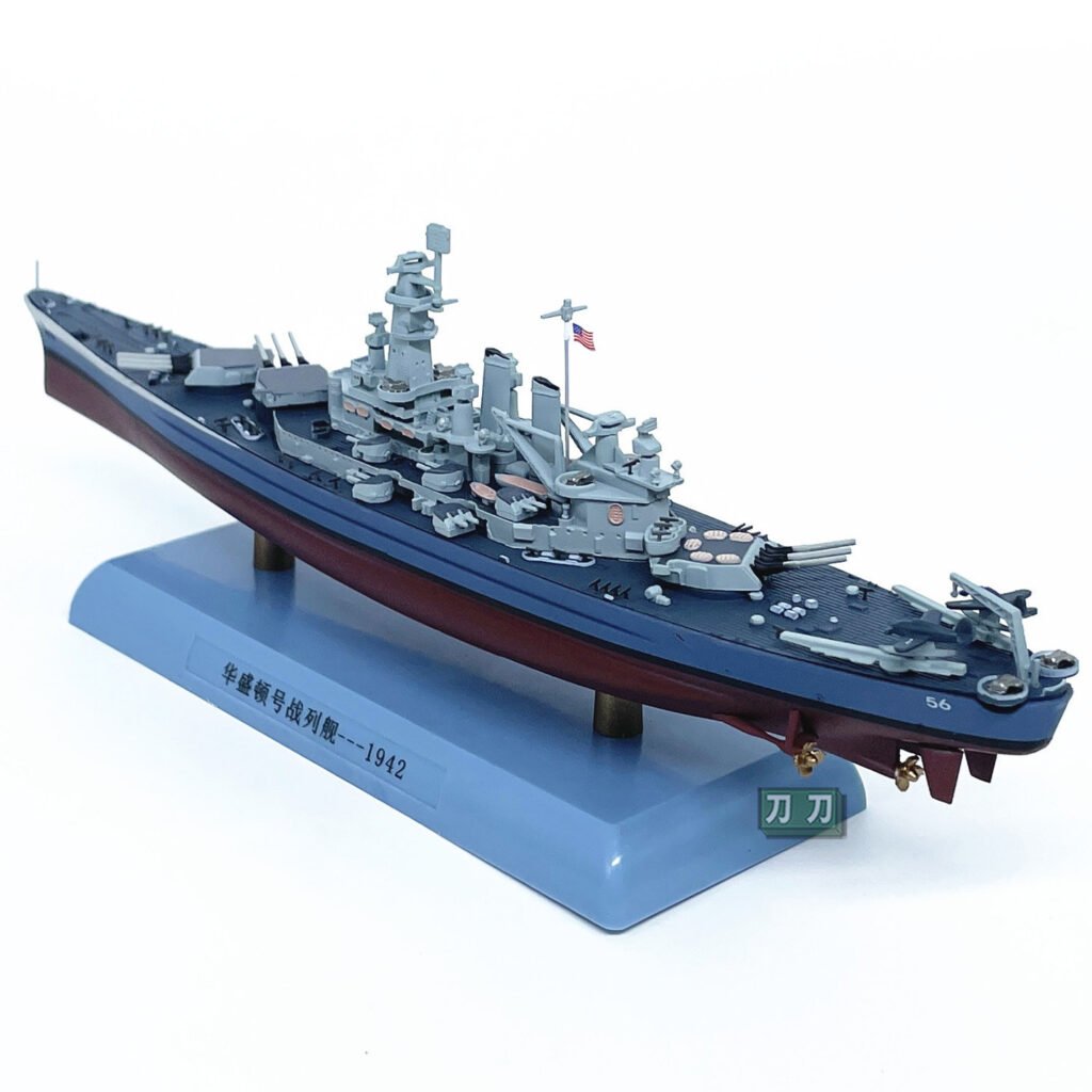 USS Washington Battleship BB-56, 1942, 1:1000 - JiangWuTang - BB Hobby Models Hub