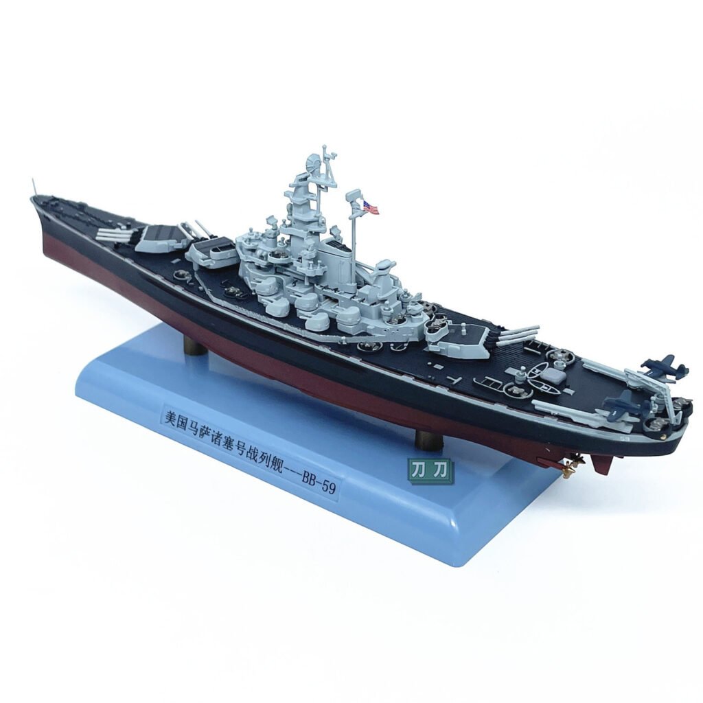 USS Massachusetts Battleship BB-59, 1:1000 - JiangWuTang - BB Hobby Models Hub