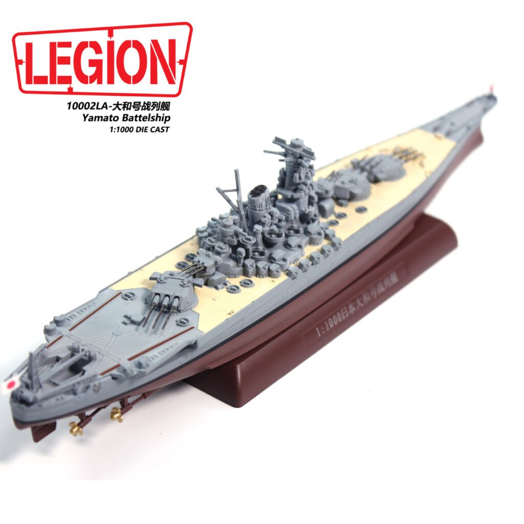 Japanese Yamato battleship, 1:1000 - Legion - BB Hobby Models Hub