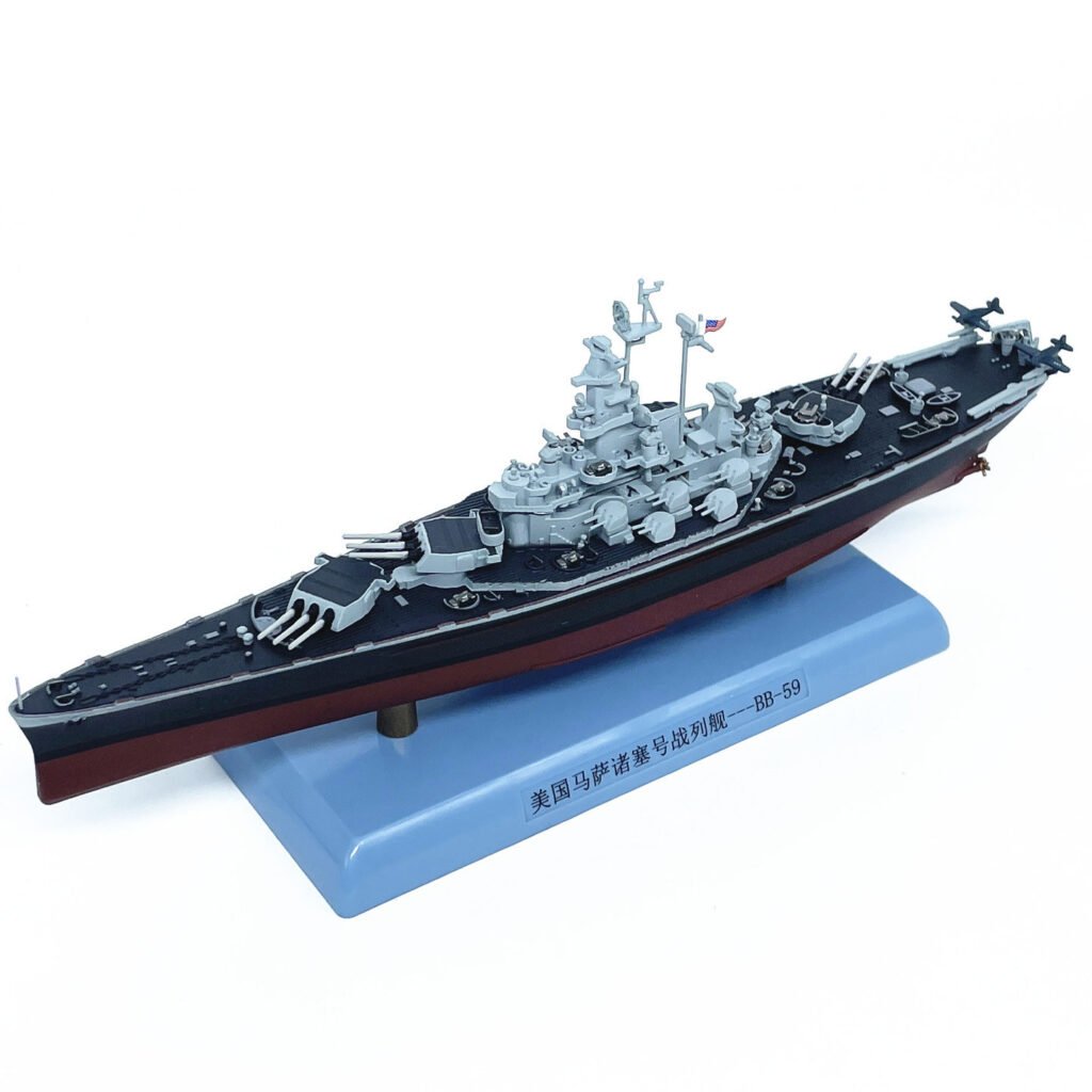 USS Massachusetts Battleship BB-59, 1:1000 - JiangWuTang - BB Hobby Models Hub