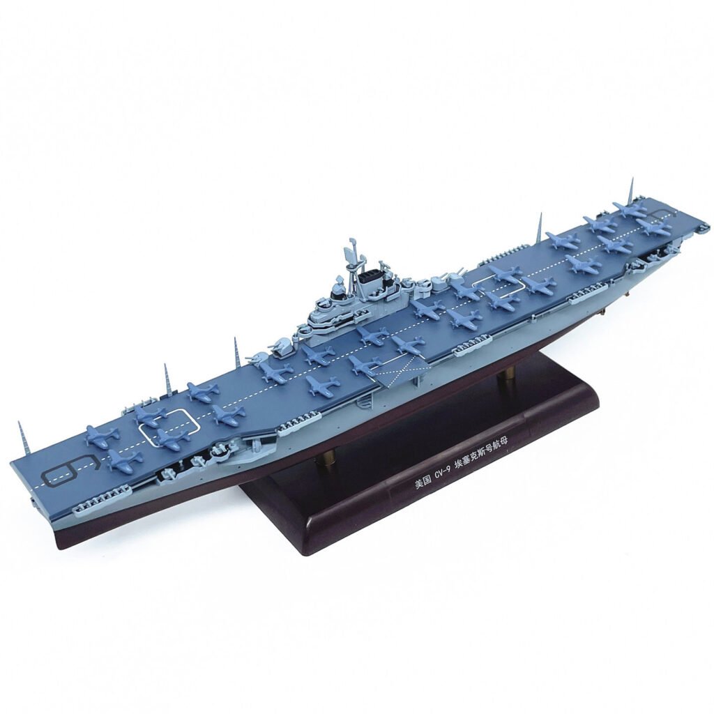 US CV-9 Essex-class Aircraft Carrier (30 Aircraft),1:1000 - JiangWuTang - BB Hobby Models Hub