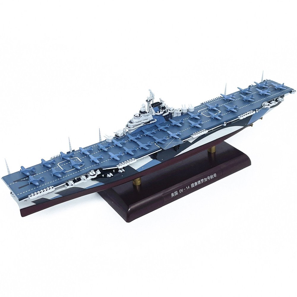 US CV-14 Ticonderoga Aircraft Carrier(30 Aircraft),1:1000 - JiangWuTang - BB Hobby Models Hub