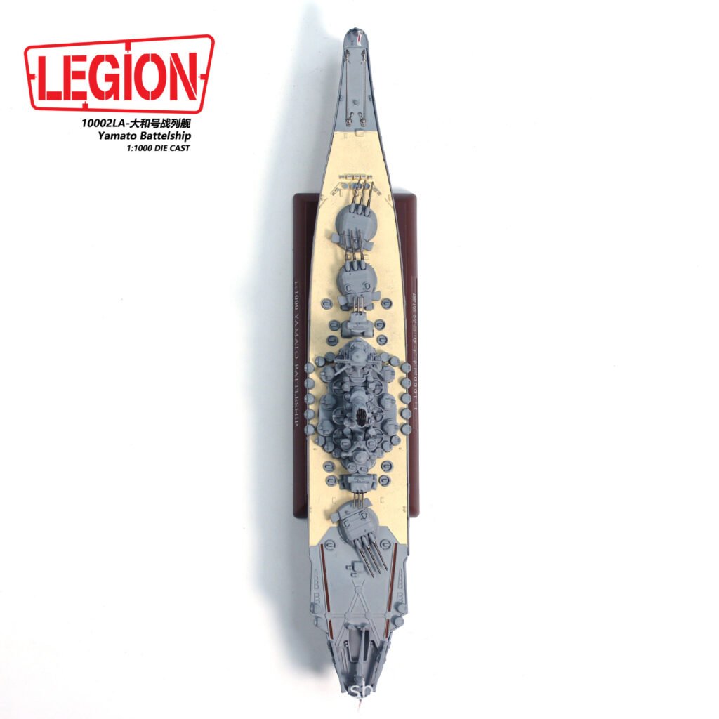 Japanese Yamato battleship, 1:1000 - Legion - BB Hobby Models Hub